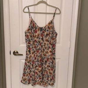 A floral summer dress